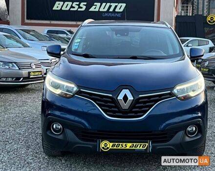 Синій Рено Kadjar, об'ємом двигуна 1.5 л та пробігом 197 тис. км за 16700 $, фото 1 на Automoto.ua