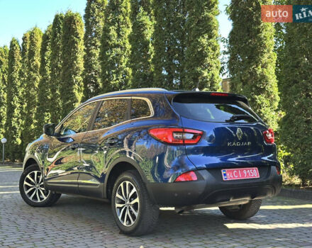 Синий Рено Kadjar, объемом двигателя 1.5 л и пробегом 171 тыс. км за 17700 $, фото 2 на Automoto.ua