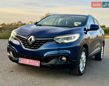 Синий Рено Kadjar, объемом двигателя 1.5 л и пробегом 179 тыс. км за 17500 $, фото 22 на Automoto.ua