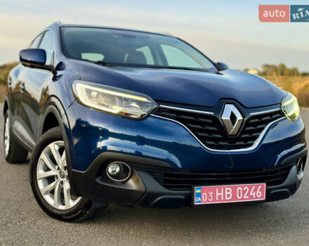 Синий Рено Kadjar, объемом двигателя 1.5 л и пробегом 179 тыс. км за 17500 $, фото 7 на Automoto.ua