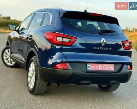 Синий Рено Kadjar, объемом двигателя 1.5 л и пробегом 179 тыс. км за 17500 $, фото 45 на Automoto.ua
