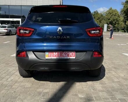 Синий Рено Kadjar, объемом двигателя 1.46 л и пробегом 218 тыс. км за 15600 $, фото 6 на Automoto.ua