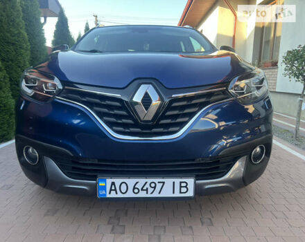 Синий Рено Kadjar, объемом двигателя 1.2 л и пробегом 110 тыс. км за 14999 $, фото 5 на Automoto.ua