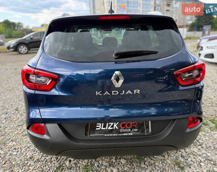 Синий Рено Kadjar, объемом двигателя 1.46 л и пробегом 202 тыс. км за 16999 $, фото 9 на Automoto.ua