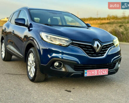 Синий Рено Kadjar, объемом двигателя 1.5 л и пробегом 179 тыс. км за 17500 $, фото 23 на Automoto.ua