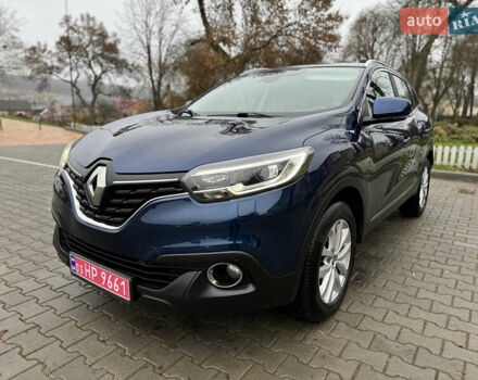 Синий Рено Kadjar, объемом двигателя 1.6 л и пробегом 178 тыс. км за 16900 $, фото 18 на Automoto.ua