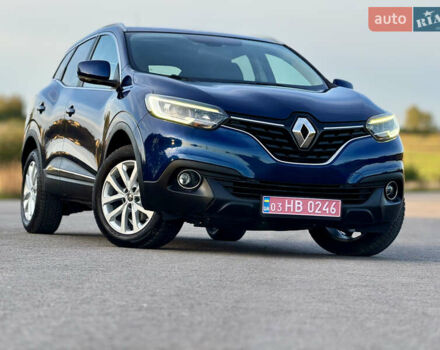 Синий Рено Kadjar, объемом двигателя 1.5 л и пробегом 179 тыс. км за 17500 $, фото 4 на Automoto.ua