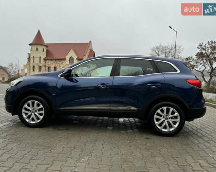 Синий Рено Kadjar, объемом двигателя 1.6 л и пробегом 178 тыс. км за 16900 $, фото 4 на Automoto.ua