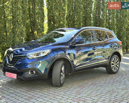 Синий Рено Kadjar, объемом двигателя 1.5 л и пробегом 171 тыс. км за 17700 $, фото 10 на Automoto.ua