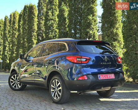 Синий Рено Kadjar, объемом двигателя 1.5 л и пробегом 171 тыс. км за 17700 $, фото 12 на Automoto.ua