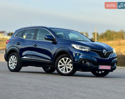Синий Рено Kadjar, объемом двигателя 1.5 л и пробегом 179 тыс. км за 17500 $, фото 3 на Automoto.ua