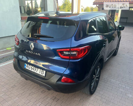Синий Рено Kadjar, объемом двигателя 1.2 л и пробегом 110 тыс. км за 14999 $, фото 7 на Automoto.ua
