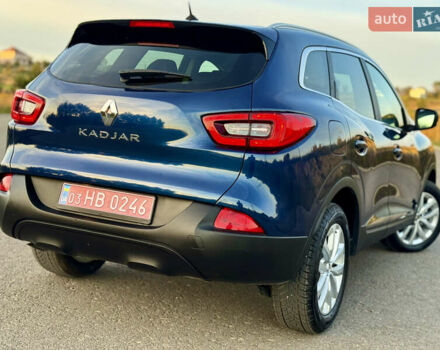 Синий Рено Kadjar, объемом двигателя 1.5 л и пробегом 179 тыс. км за 17500 $, фото 37 на Automoto.ua