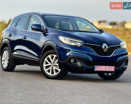 Синий Рено Kadjar, объемом двигателя 1.5 л и пробегом 179 тыс. км за 17500 $, фото 5 на Automoto.ua