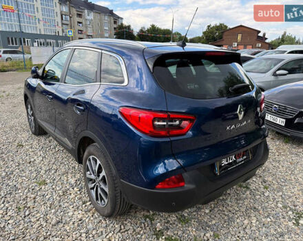 Синий Рено Kadjar, объемом двигателя 1.46 л и пробегом 202 тыс. км за 16999 $, фото 3 на Automoto.ua