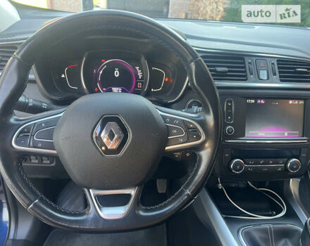 Синий Рено Kadjar, объемом двигателя 1.2 л и пробегом 110 тыс. км за 14999 $, фото 15 на Automoto.ua
