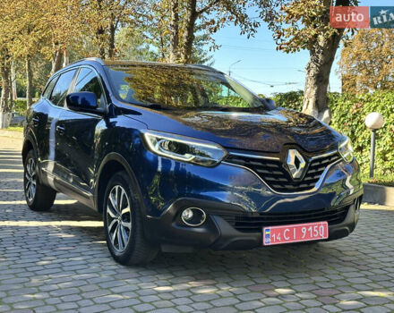 Синий Рено Kadjar, объемом двигателя 1.5 л и пробегом 171 тыс. км за 17700 $, фото 5 на Automoto.ua