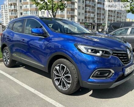 Синий Рено Kadjar, объемом двигателя 1.46 л и пробегом 73 тыс. км за 23000 $, фото 1 на Automoto.ua