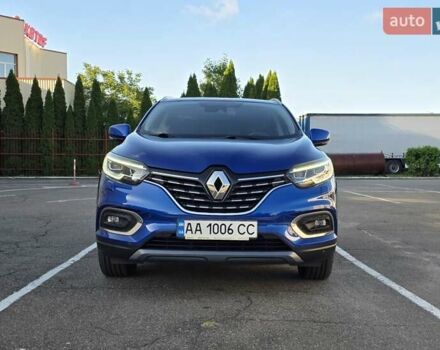 Синий Рено Kadjar, объемом двигателя 1.46 л и пробегом 69 тыс. км за 20400 $, фото 3 на Automoto.ua
