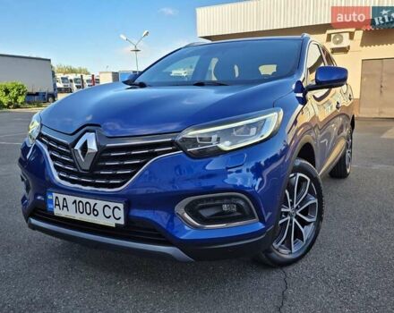 Синий Рено Kadjar, объемом двигателя 1.46 л и пробегом 69 тыс. км за 20400 $, фото 1 на Automoto.ua
