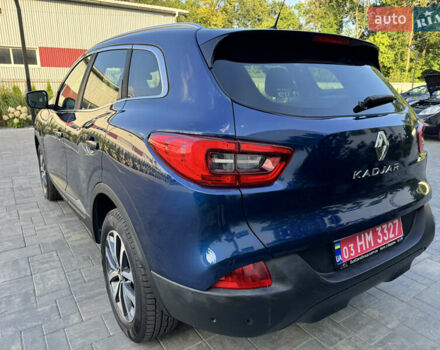 Синий Рено Kadjar, объемом двигателя 1.46 л и пробегом 184 тыс. км за 16990 $, фото 2 на Automoto.ua