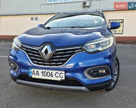 Синий Рено Kadjar, объемом двигателя 1.46 л и пробегом 69 тыс. км за 20400 $, фото 2 на Automoto.ua