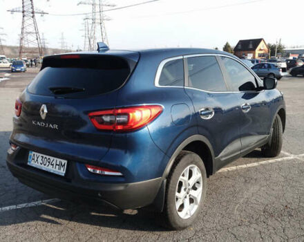 Синий Рено Kadjar, объемом двигателя 1.46 л и пробегом 21 тыс. км за 19800 $, фото 3 на Automoto.ua