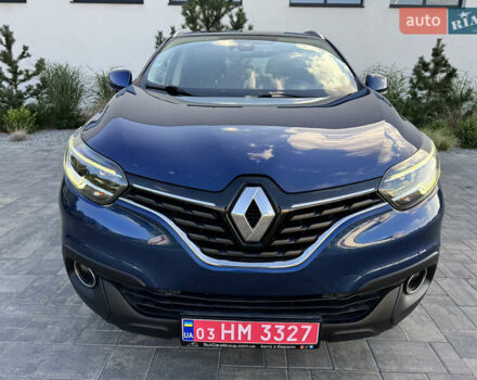 Синий Рено Kadjar, объемом двигателя 1.46 л и пробегом 184 тыс. км за 16990 $, фото 8 на Automoto.ua