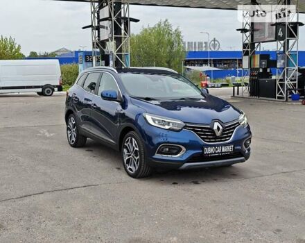 Синий Рено Kadjar, объемом двигателя 1.5 л и пробегом 142 тыс. км за 20500 $, фото 1 на Automoto.ua