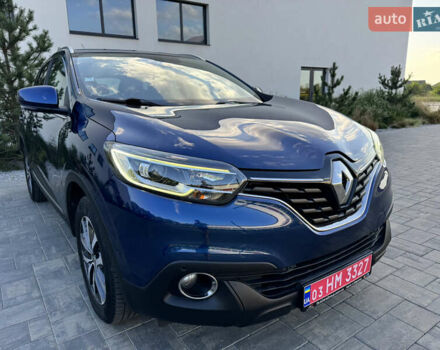 Синий Рено Kadjar, объемом двигателя 1.46 л и пробегом 184 тыс. км за 16990 $, фото 7 на Automoto.ua
