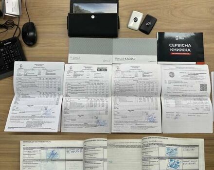 Синий Рено Kadjar, объемом двигателя 1.5 л и пробегом 98 тыс. км за 21500 $, фото 40 на Automoto.ua