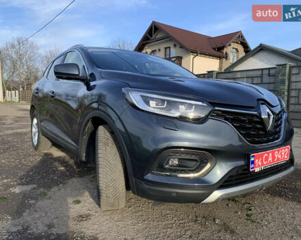 Синий Рено Kadjar, объемом двигателя 1.3 л и пробегом 77 тыс. км за 16650 $, фото 11 на Automoto.ua