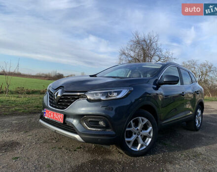Синий Рено Kadjar, объемом двигателя 1.3 л и пробегом 77 тыс. км за 16650 $, фото 1 на Automoto.ua