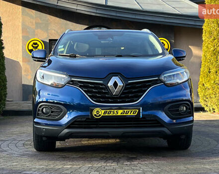 Синий Рено Kadjar, объемом двигателя 1.5 л и пробегом 135 тыс. км за 19200 $, фото 1 на Automoto.ua