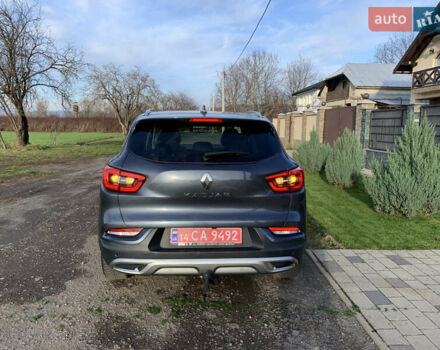 Синий Рено Kadjar, объемом двигателя 1.3 л и пробегом 77 тыс. км за 16650 $, фото 3 на Automoto.ua