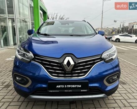 Синий Рено Kadjar, объемом двигателя 1.5 л и пробегом 98 тыс. км за 21500 $, фото 3 на Automoto.ua