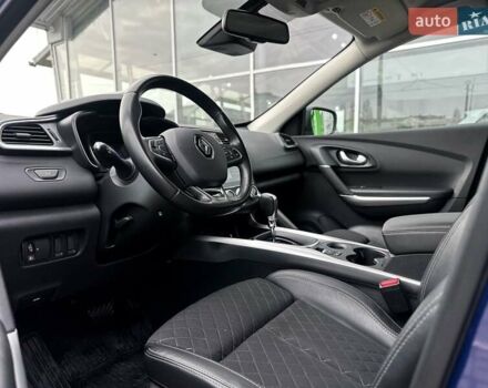 Синий Рено Kadjar, объемом двигателя 1.5 л и пробегом 98 тыс. км за 21500 $, фото 14 на Automoto.ua