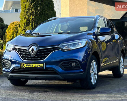 Синий Рено Kadjar, объемом двигателя 1.5 л и пробегом 135 тыс. км за 19200 $, фото 2 на Automoto.ua