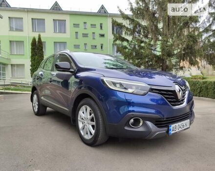 Синий Рено Kadjar, объемом двигателя 1.6 л и пробегом 114 тыс. км за 16300 $, фото 1 на Automoto.ua