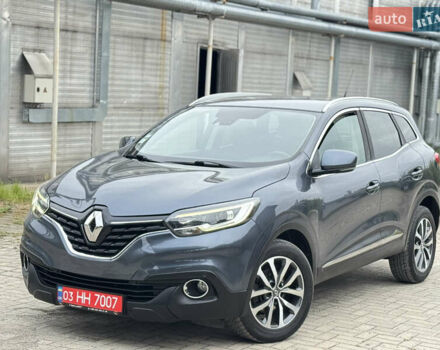 Синий Рено Kadjar, объемом двигателя 1.5 л и пробегом 215 тыс. км за 13250 $, фото 1 на Automoto.ua