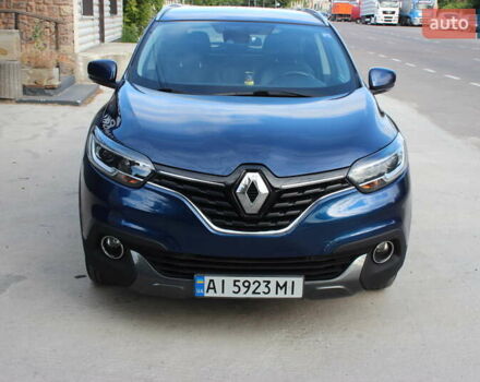 Синій Рено Kadjar, об'ємом двигуна 1.5 л та пробігом 230 тис. км за 14001 $, фото 1 на Automoto.ua