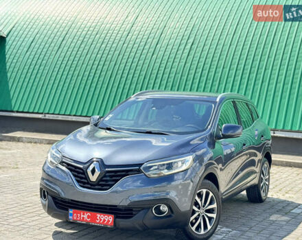 Синий Рено Kadjar, объемом двигателя 1.5 л и пробегом 215 тыс. км за 13950 $, фото 1 на Automoto.ua
