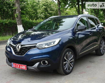 Синій Рено Kadjar, об'ємом двигуна 1.5 л та пробігом 208 тис. км за 15499 $, фото 1 на Automoto.ua