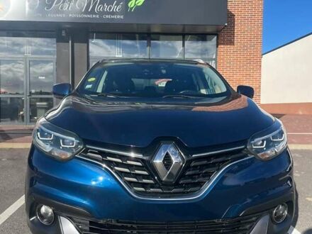 Синий Рено Kadjar, объемом двигателя 1.6 л и пробегом 194 тыс. км за 16700 $, фото 1 на Automoto.ua