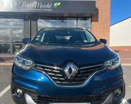 Синий Рено Kadjar, объемом двигателя 1.6 л и пробегом 194 тыс. км за 16700 $, фото 1 на Automoto.ua