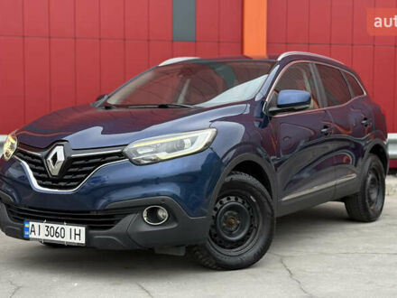 Синий Рено Kadjar, объемом двигателя 1.46 л и пробегом 262 тыс. км за 13300 $, фото 1 на Automoto.ua