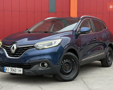 Синий Рено Kadjar, объемом двигателя 1.46 л и пробегом 262 тыс. км за 13300 $, фото 1 на Automoto.ua