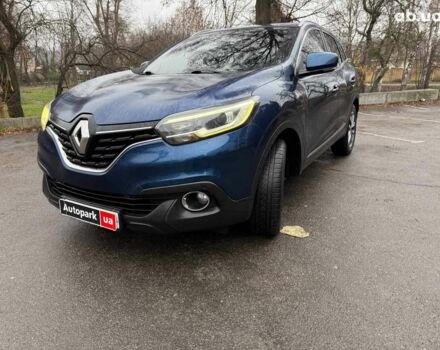 Синий Рено Kadjar, объемом двигателя 1.5 л и пробегом 225 тыс. км за 14440 $, фото 1 на Automoto.ua