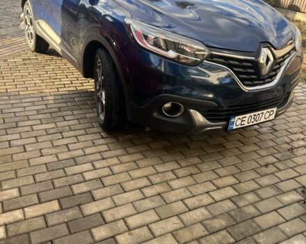 Синий Рено Kadjar, объемом двигателя 1.5 л и пробегом 250 тыс. км за 15700 $, фото 1 на Automoto.ua
