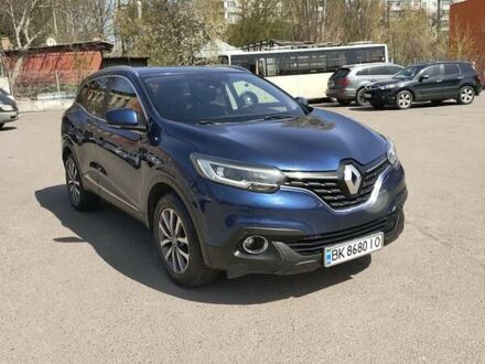 Рено Kadjar 2016 у Рівному на Automoto.ua Синій Рено Kadjar, об'ємом двигуна 1.46 л та пробігом 273 тис. км за 13400 $, фото 1 на Automoto.ua